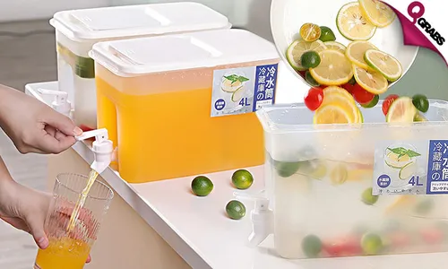 4L Cold Beverage Dispenser with Tap!